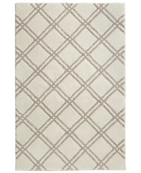 Km Home Walkaway Buff/Mink 5' x 7'6" Area Rug