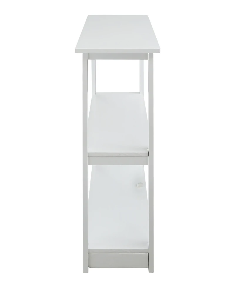 Adams 3 - Shelf Bookcase with Concealed Sliding Track, Concealment Furniture
