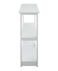 Adams 3 - Shelf Bookcase with Concealed Sliding Track, Concealment Furniture
