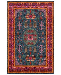 Livabliss Anika Ani-1005 Teal 2' x 3' Area Rug
