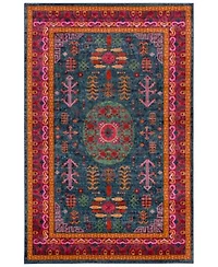 Livabliss Anika Ani 1005 Teal Area Rug Collection