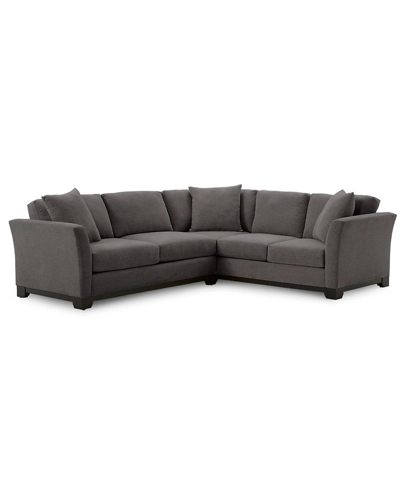 Elliot Ii 108" Fabric 2-Pc. Sleeper Sofa Sectional, Created for Macy's