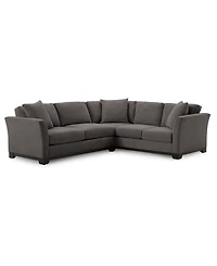 Elliot Ii 108" Fabric 2-Pc. Sleeper Sofa Sectional, Created for Macy's