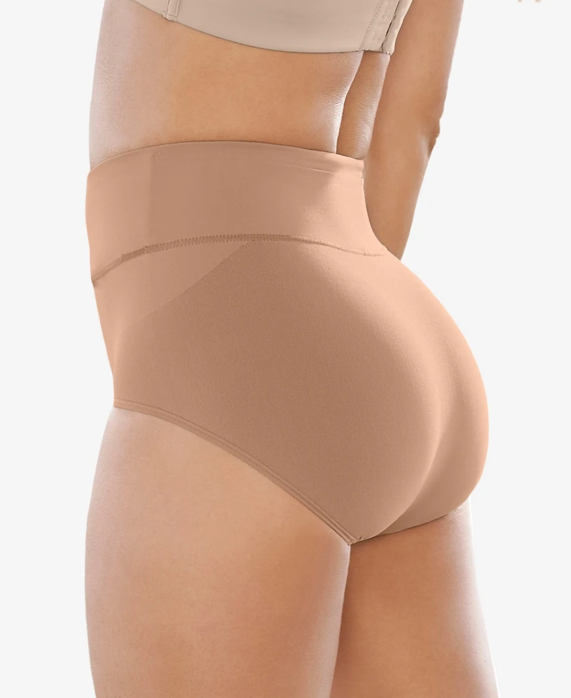 Leonisa Women's High-Waisted Classic Smoothing Brief