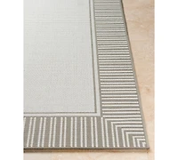Livabliss Alfresco Alf-9681 Taupe 5'3" x 7'6" Area Rug, Indoor/Outdoor