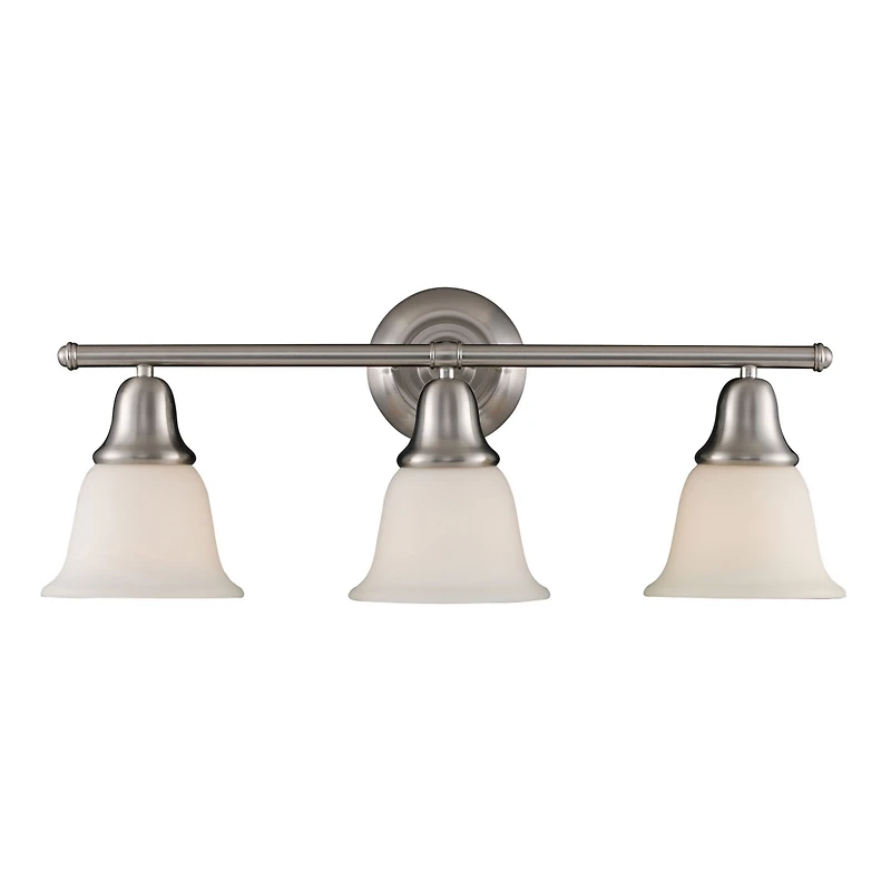 Berwick 3-Light Sconce in Brushed Nickel