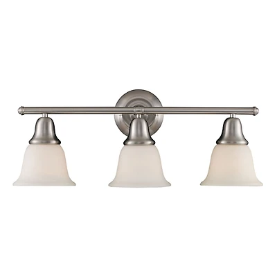 Berwick 3-Light Sconce in Brushed Nickel