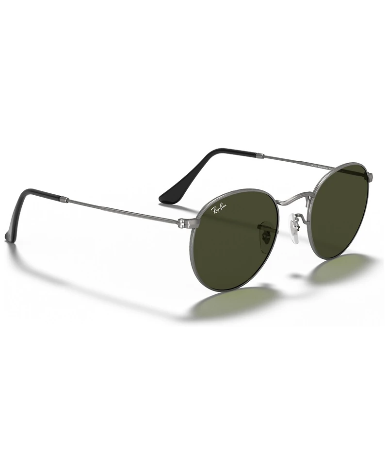 Ray-Ban Unisex Round Metal Sunglasses, RB3447