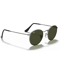 Ray-Ban Unisex Round Metal Sunglasses, RB3447
