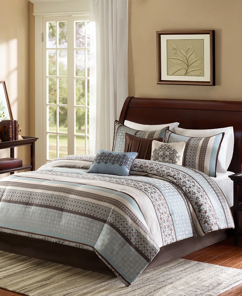Madison Park Princeton 7-Pc. Comforter Set, California King