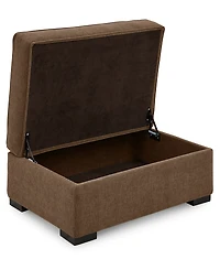 Radley 36" Fabric Chair Bed Storage Ottoman, Created for Macy's