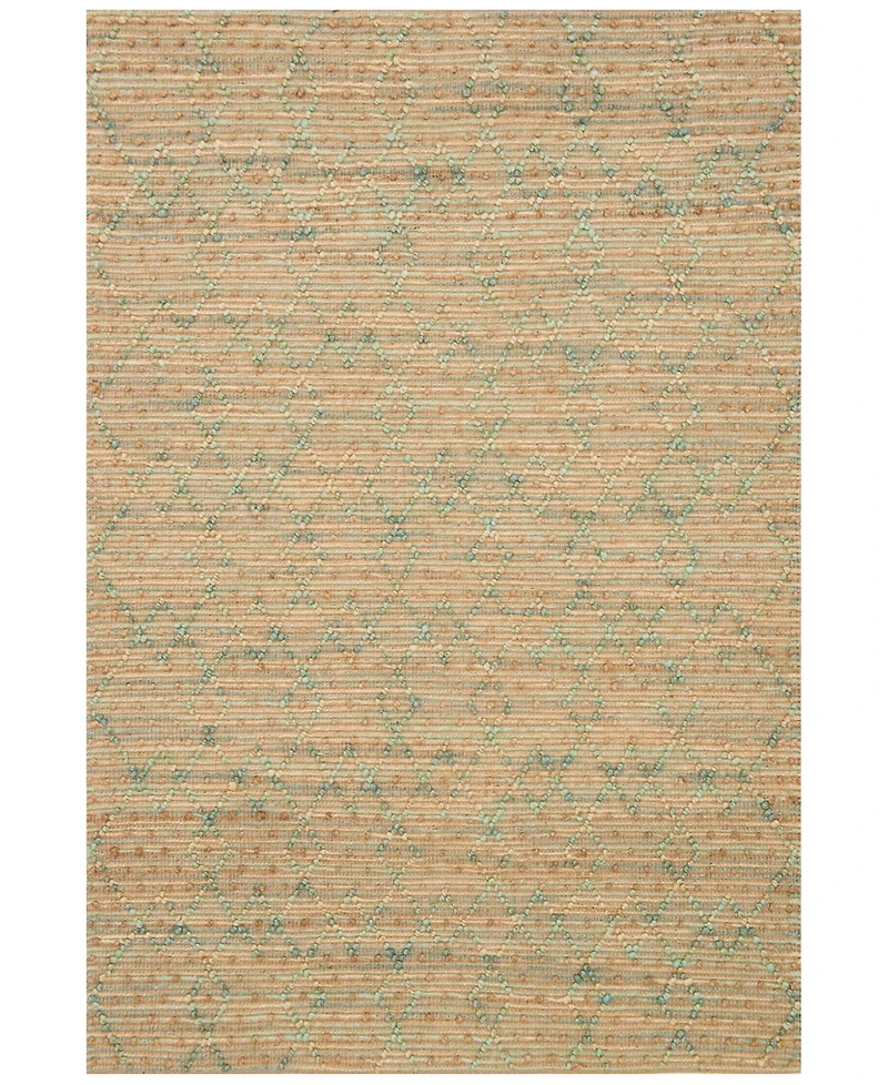 Loloi Beacon Jute Bu-01 18" Square Area Rug