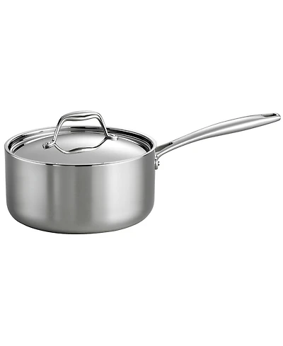Tramontina Signature 3-Quart Tri-Ply Clad Stainless Steel Sauce Pan with Lid