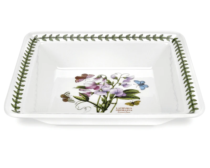 Portmeirion Botanic Garden Low Square Serving Bowl