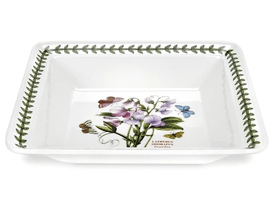 Portmeirion Botanic Garden Low Square Serving Bowl