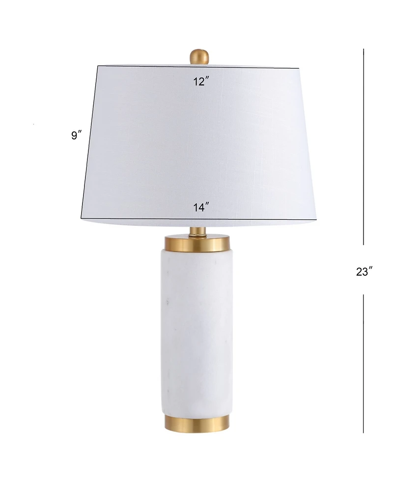 Jonathan Y Adams Marble Led Table Lamp