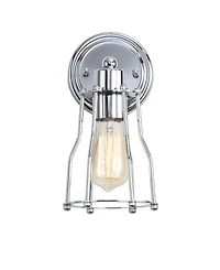 Jonathan Y Evelyn -Light Metal Vanity Light