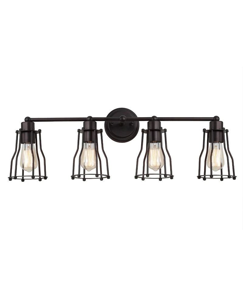 Jonathan Y Evelyn 4-Light Metal Vanity Light