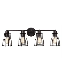 Jonathan Y Evelyn 4-Light Metal Vanity Light