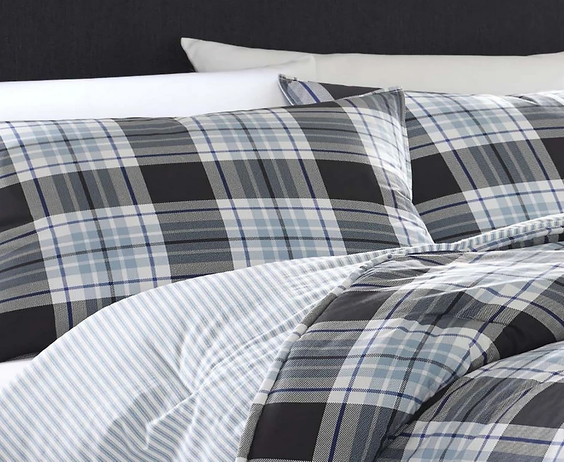 Eddie Bauer Lewis Atlantic Plaid Comforter Set