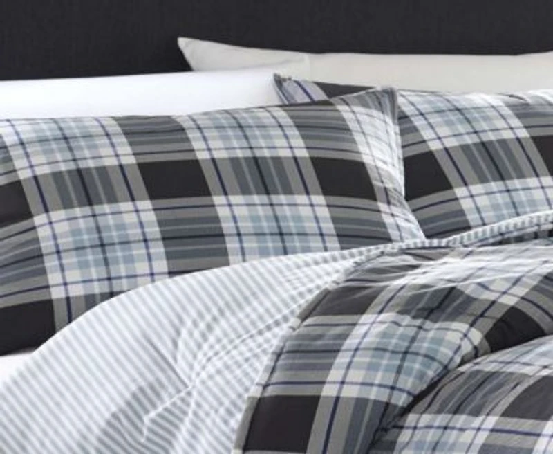Eddie Bauer Lewis Atlantic Plaid Comforter Sets