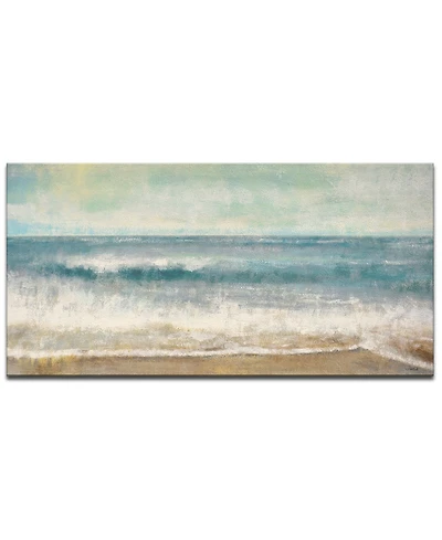 Ready2HangArt 'Beach Flashback' Beach Style Abstract Canvas Wall Art