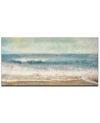 Ready2HangArt 'Beach Flashback' Beach Style Abstract Canvas Wall Art