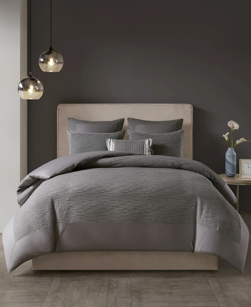 N Natori Hanae Yarn-Dyed 3-Pc. Comforter Set, Full/Queen