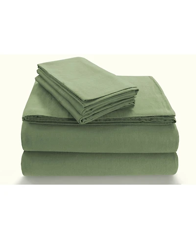 Tribeca Living Flannel Extra Deep Pocket Sheet Set, California King