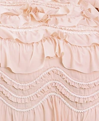 Lush Decor Kemmy Ruffled 3-Pc Quilt Set, Full/Queen