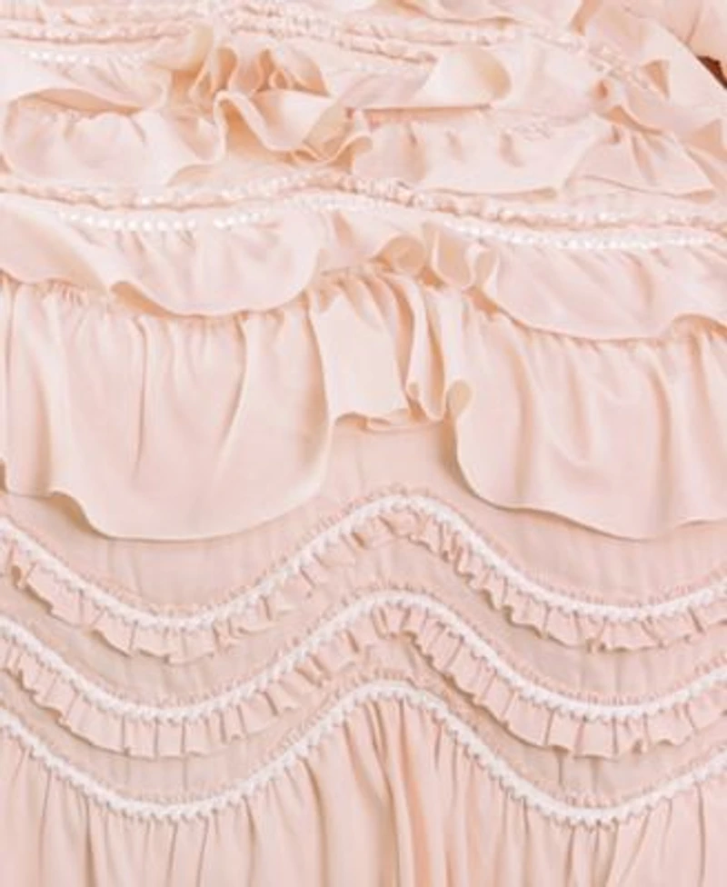 Lush Decor Kemmy Ruffled Quilt Sets