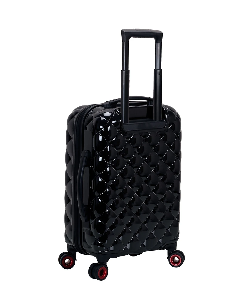 Rockland Quilt 3-Pc. Hardside Luggage Set
