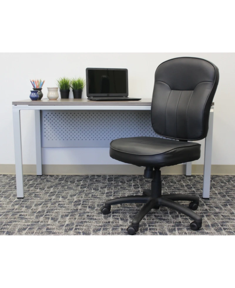 Boss Office Products LeatherPlus Task Chair