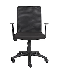 Boss Office Products Budget Mesh Task Chair W/ T-Arms