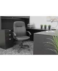 Boss Office Products Executive Leather Budget Chair