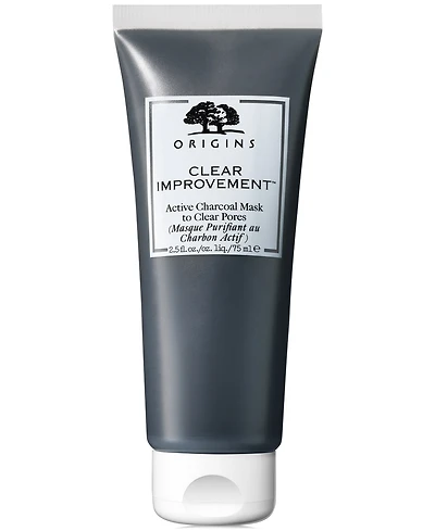 Origins Clear Improvement Active Charcoal Face Mask to Clear Pores, 2.5 oz.