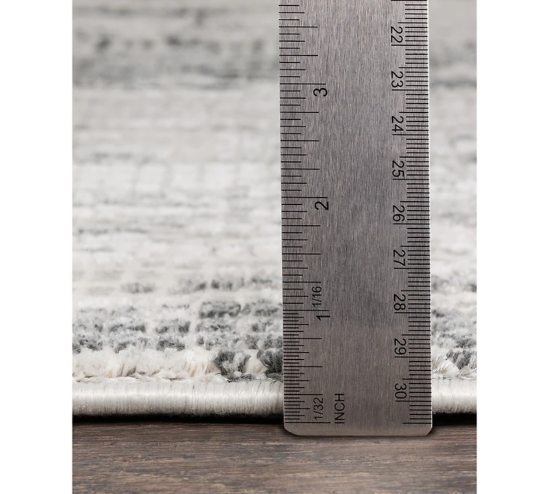 Livabliss Aisha Ais-2304 Medium Gray 9'3" x 12'3" Area Rug