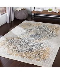 Livabliss Aisha Ais-2308 Charcoal 9'3" x 12'3" Area Rug