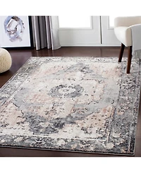 Livabliss Chelsea Csa-2304 Charcoal 5'3" x 7'3" Area Rug