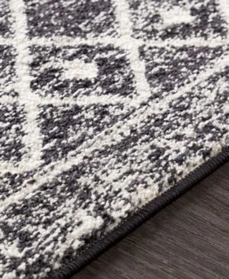 Livabliss Elaziz Elz 2307 Black Area Rug Collection