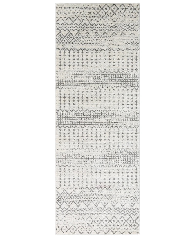 Livabliss Harput Hap-1097 Charcoal 2'7" x 7'3" Runner Area Rug