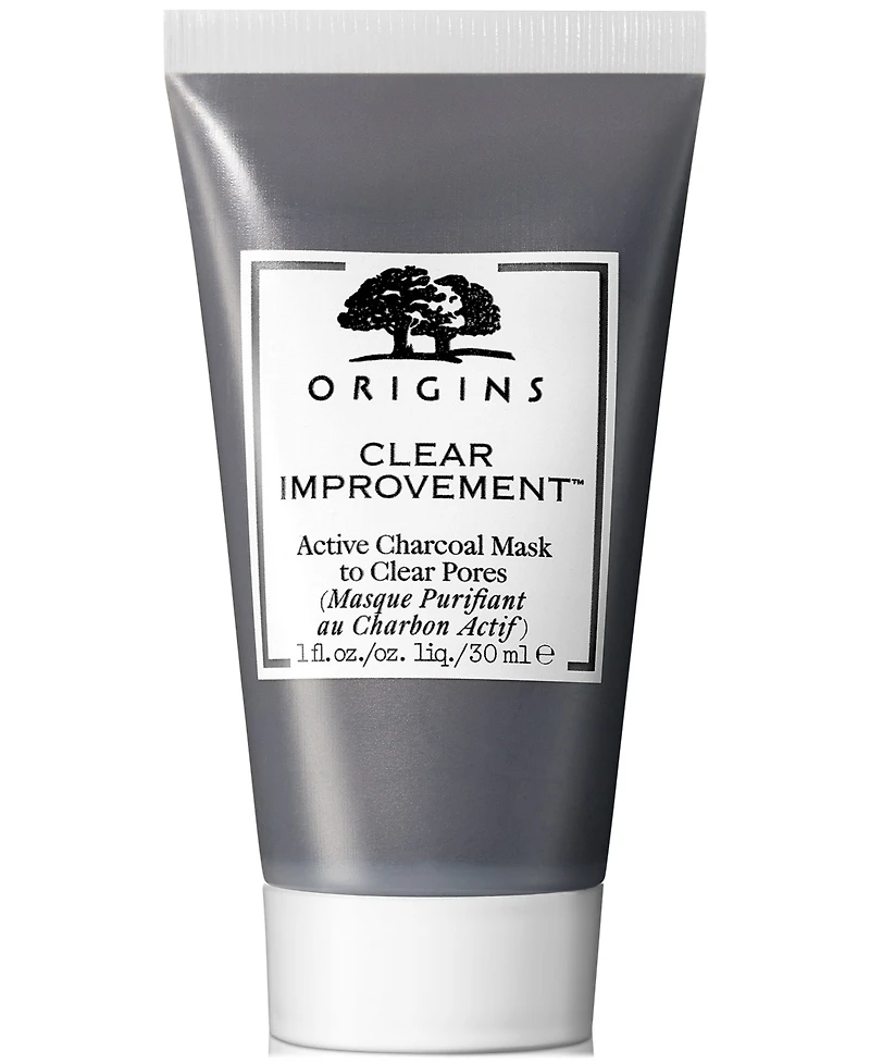 Origins Clear Improvement Active Charcoal Face Mask to Clear Pores, 1 oz.