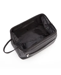 Royce New York Colombian Leather Toiletry Bag