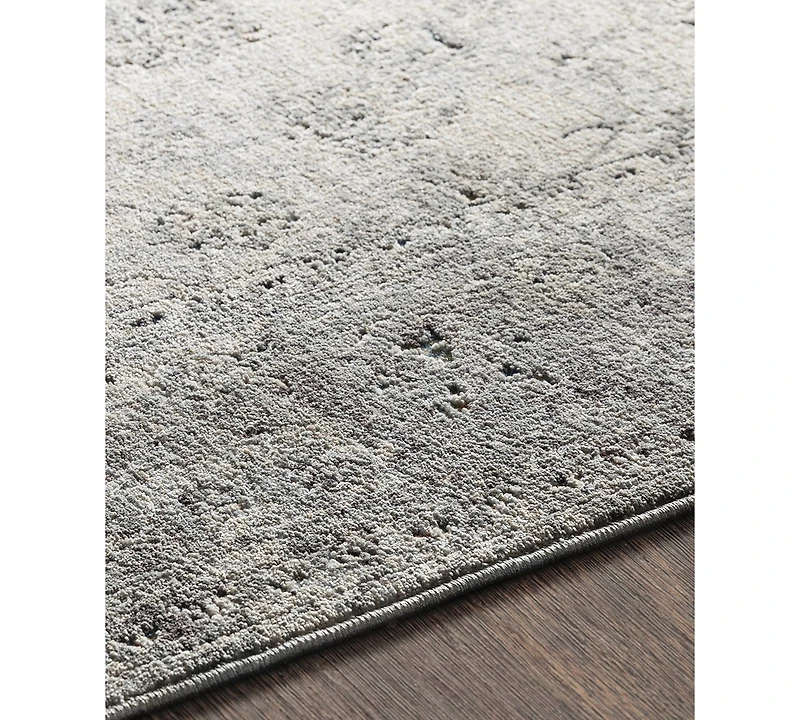 Livabliss Presidential Pdt- Medium Gray 3'3" x 10' Runner Area Rug