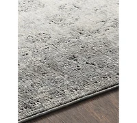 Livabliss Presidential Pdt- Medium Gray 3'3" x 10' Runner Area Rug