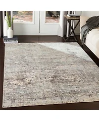 Livabliss Presidential Pdt 2303 Pale Blue Area Rug Collection