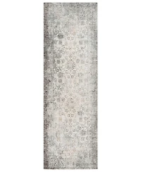 Livabliss Presidential Pdt- Medium Gray 3'3" x 10' Runner Area Rug