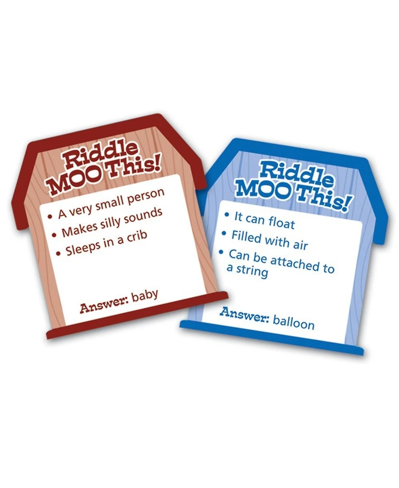 Learning Resources Riddle Moo This Silly Riddle Word Game