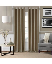 Florence Adjustable 86"-120" Curtain Rod With Stacked Square Finials