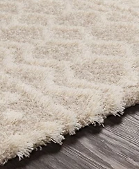 Livabliss Urban Shag Usg 2303 Cream Area Rug Collection
